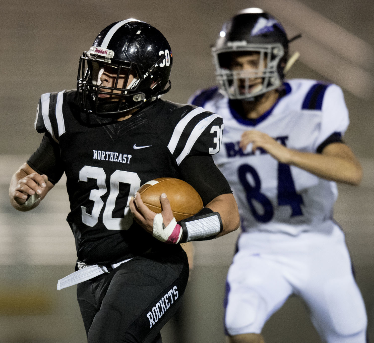 Bellevue East vs. Lincoln Northeast, prep football, 10.11.18